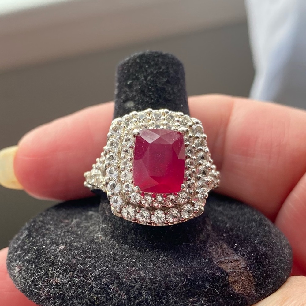 @@. Ruby Ring. @@ True Ruby From Our Earth @@ - image 3